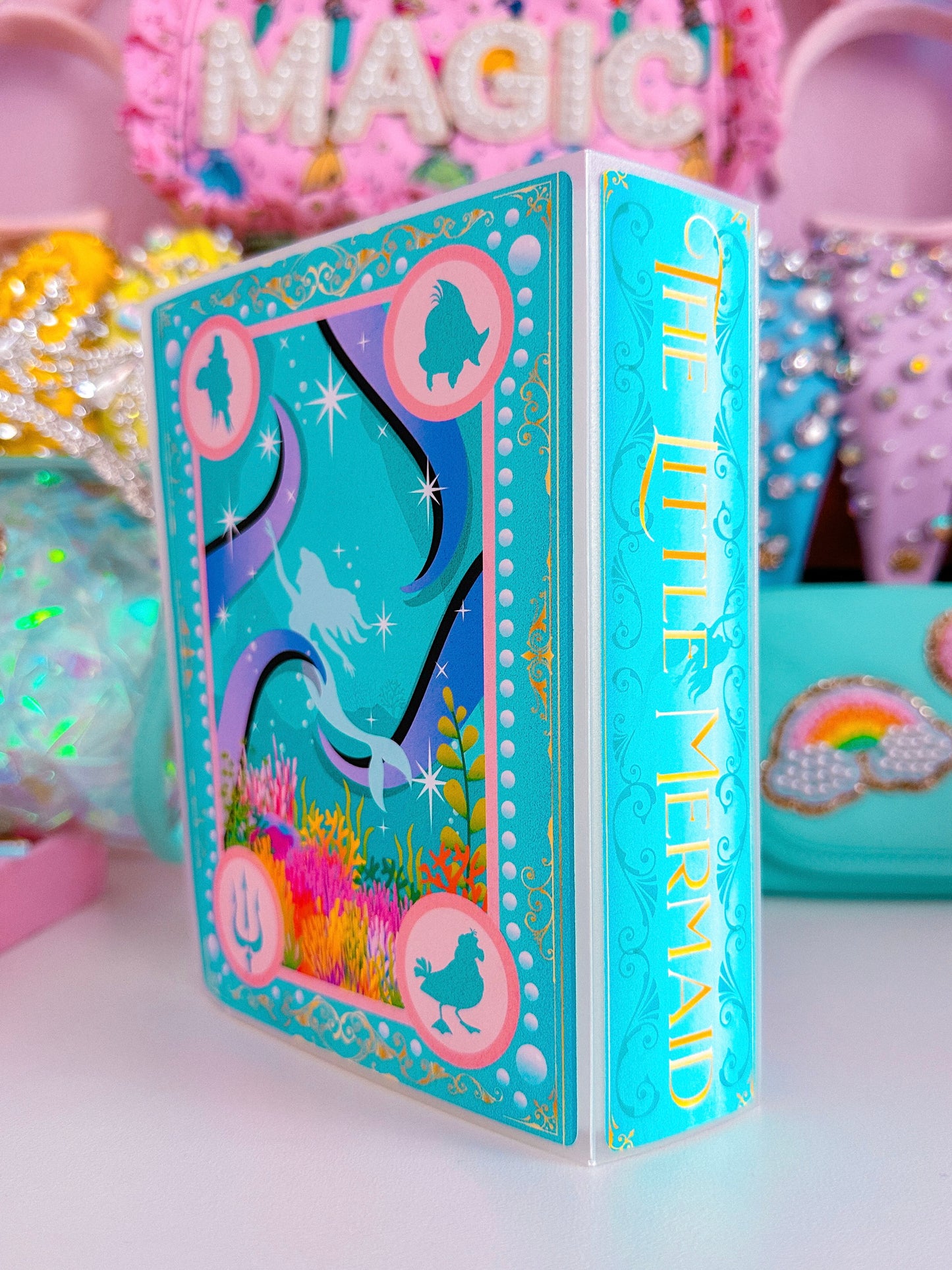 4x6 Sticker / Photo Album - Storybook Cover (Ariel)