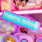 Glitter Waterproof Sticker - Book Spine (Ariel)