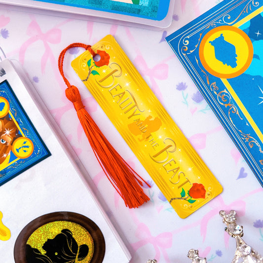 Metal Bookmark - Storybook Book Spine (Belle)