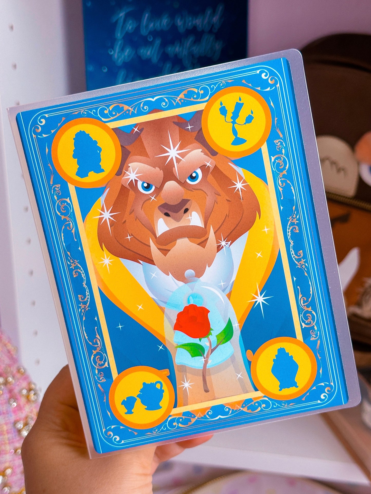 4x6 Sticker / Photo Album - Storybook Cover (Belle)