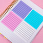 Transparent Sticky Notes - 3x3 Pastel (Lined)