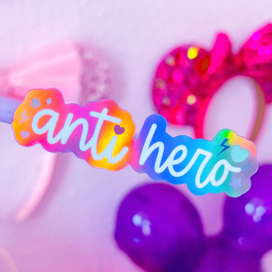 Waterproof Sticker - Anti-Hero