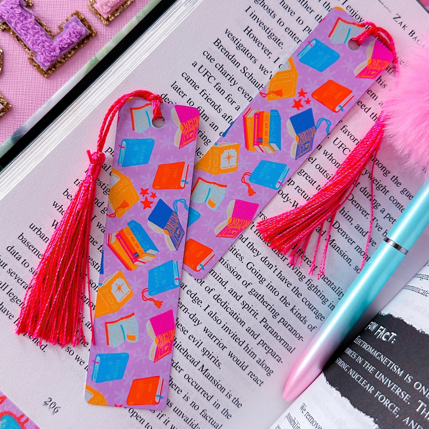 Metal Bookmark - Summer Books