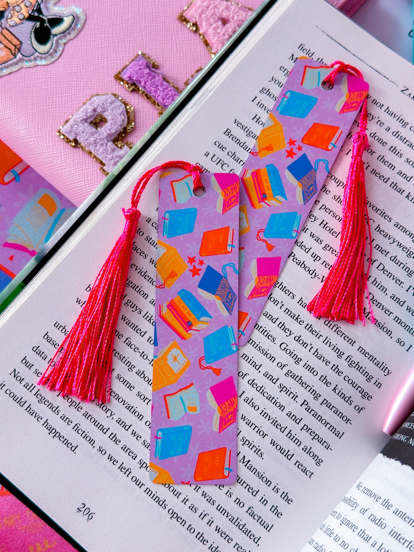 Metal Bookmark - Summer Books