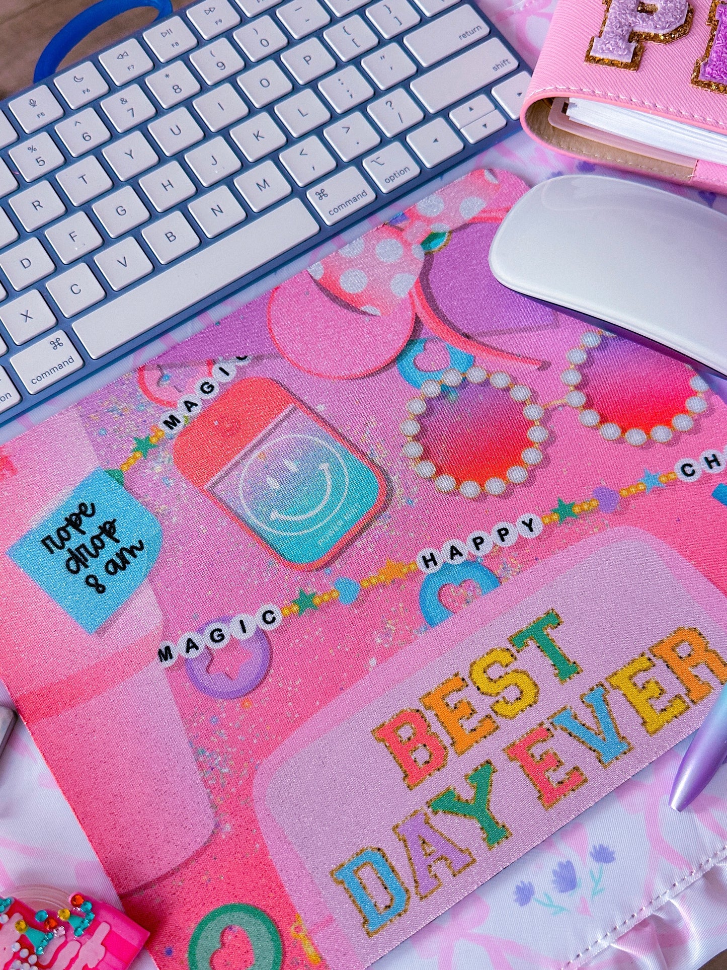 Mouse Pad - Best Day Ever Flatlay (PINK)