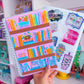 Specialty Sticker Storage Albums  - Bookish