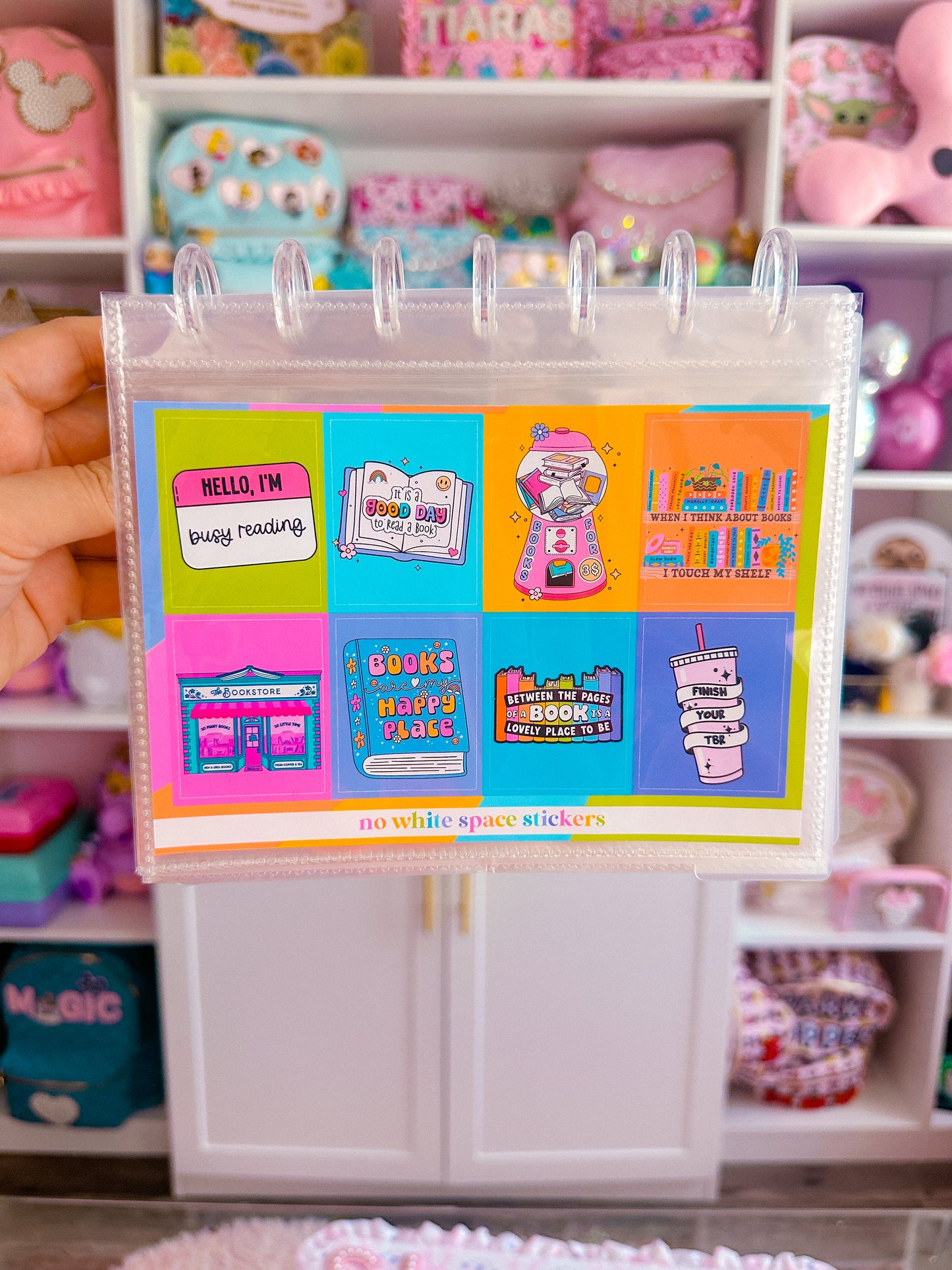 Specialty Sticker Storage Albums  - Bookish