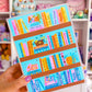 Bookish Sticker/Photo Album - 5x7 or 4x6 or 3x4