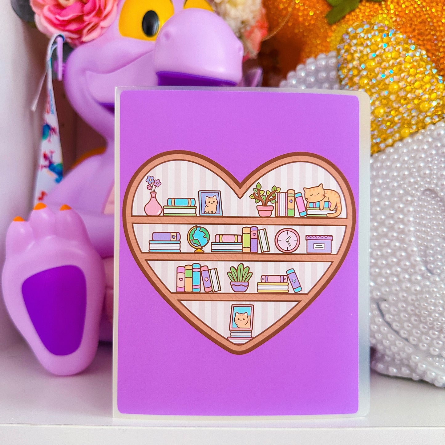 Bookish Sticker/Photo Album - 5x7 or 4x6 or 3x4