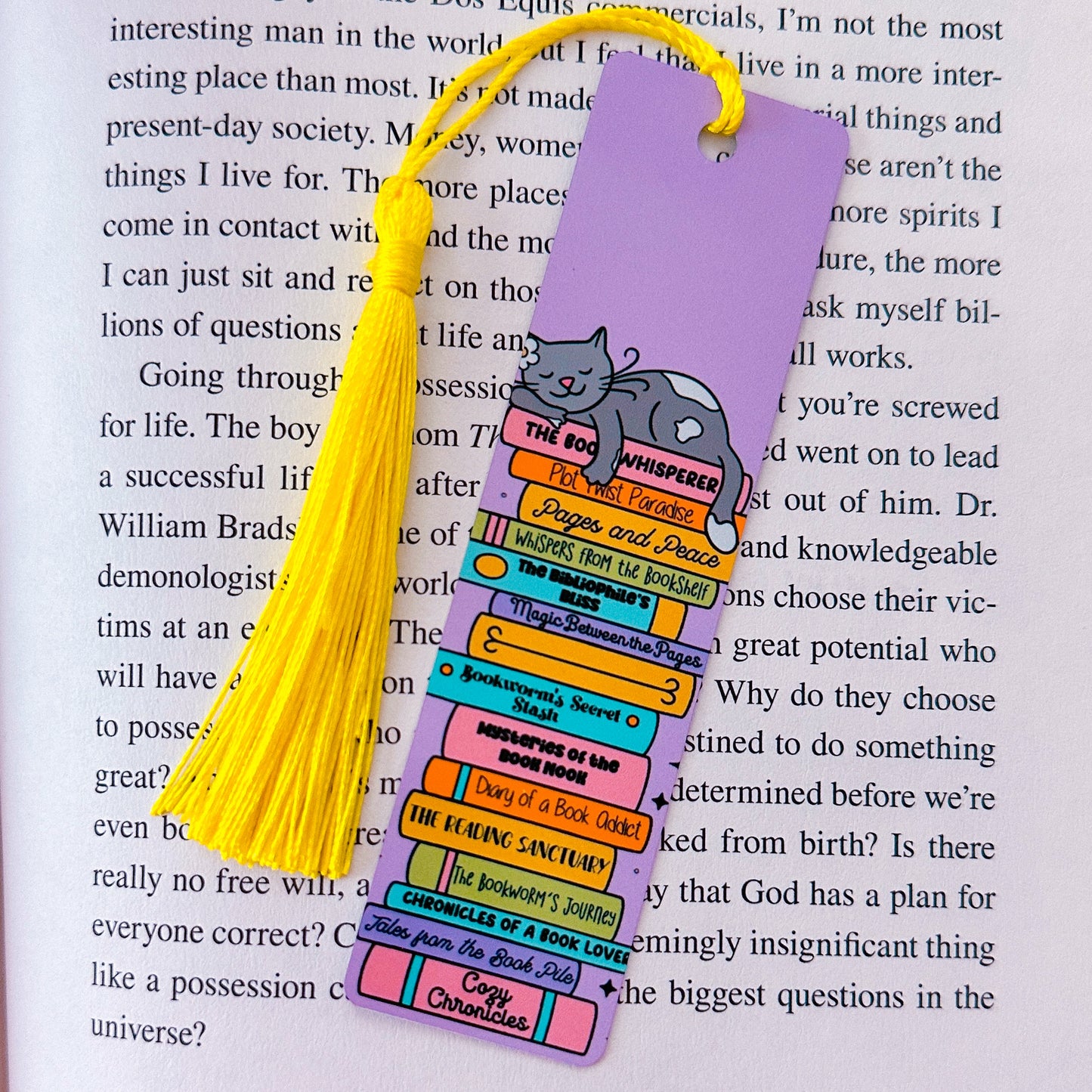 Metal Bookmark - Bookish