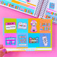 Vertical Planner Stickers (Standard 1.5") - Bookish Bright