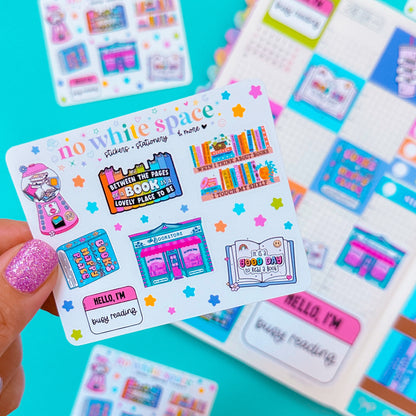 Paper Sticker EXTRAS - Bookish Bright