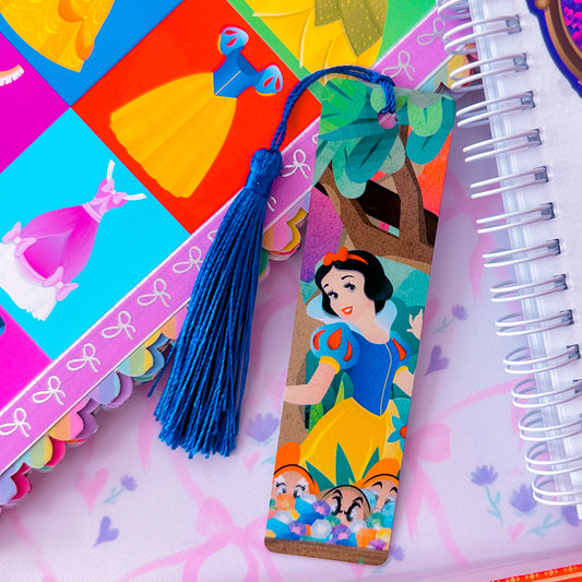 Metal Bookmark - Princess Book Spine (Snow White)