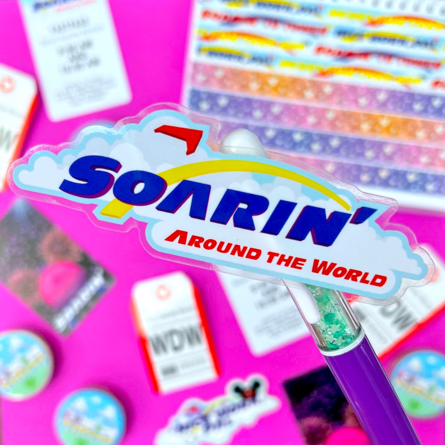 Clear *WATERPROOF* Sticker - SOARIN'